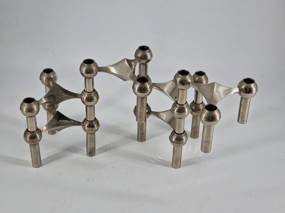 Image 1 of 6x Werner Stoff - Nagel Konzept candlesticks