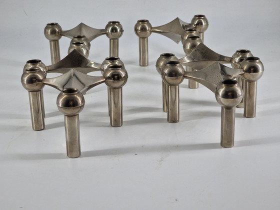 Image 1 of 6x Werner Stoff - Nagel Konzept candlesticks