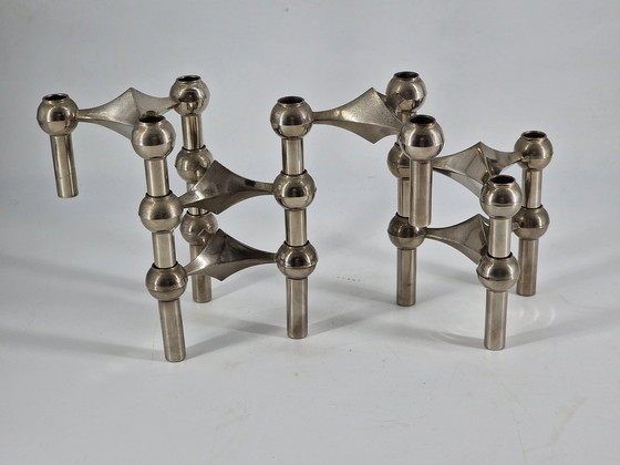 Image 1 of 6x Werner Stoff - Nagel Konzept candlesticks