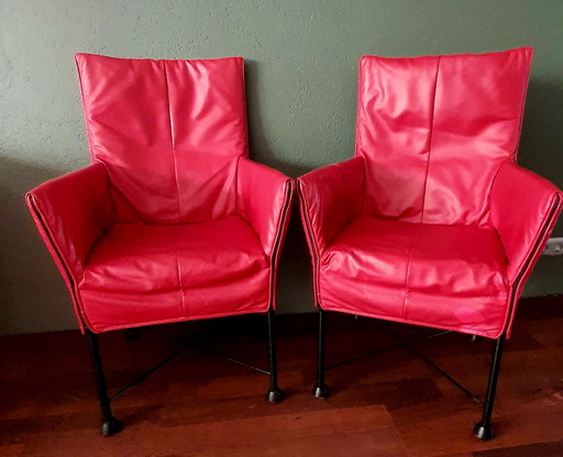 2x Montis Chaplin chairs