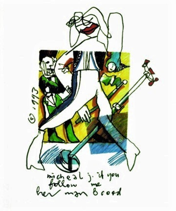 Image 1 of Herman Brood---- Michael Jackson uit 1993