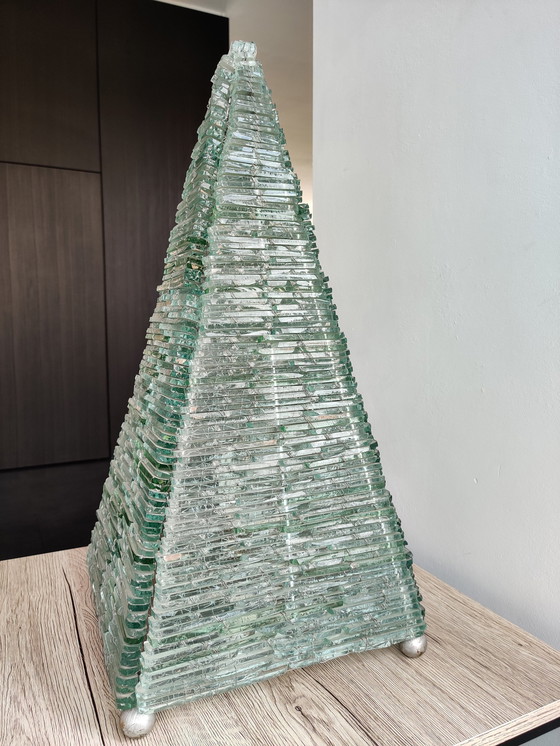 Image 1 of Vintage design piramide lamp
