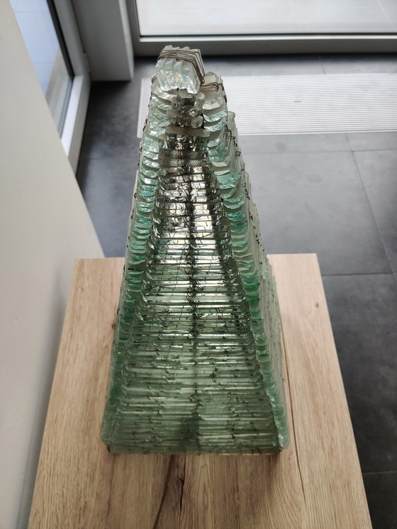 Image 1 of Vintage design piramide lamp