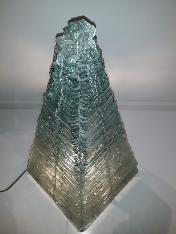 Image 1 of Vintage design piramide lamp