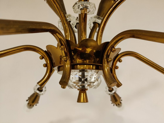 Image 1 of Mid century copper chandelier, 1950s