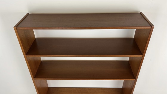 Image 1 of Ulferts Tibro Sweden teak veneer bookcase