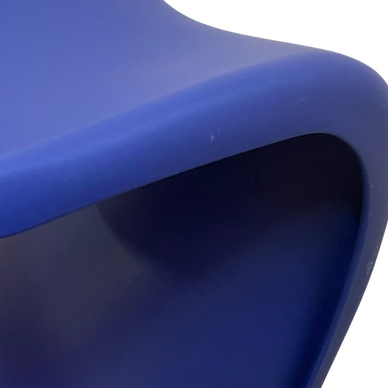 Image 1 of Verner Panton - S Chair - Dark Blue - Original by Vitra ! - plusieurs en stock