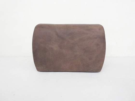 Image 1 of Buffalo leather brown armchair