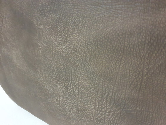 Image 1 of Buffalo leather brown armchair