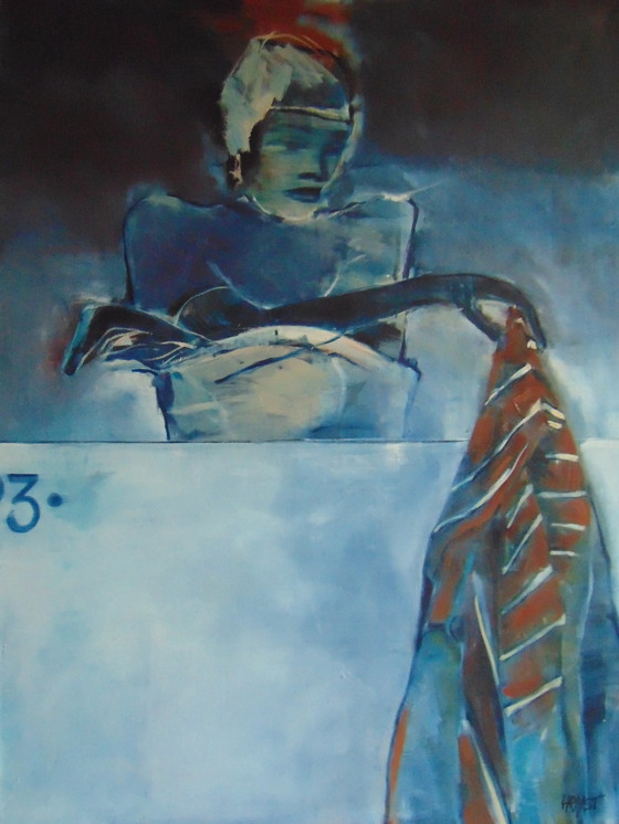 Image 1 of Corry van Heijst - Mujer con paño