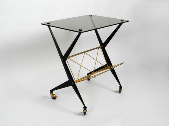 Image 1 of Table d'appoint italienne Frangi Milano, années 1950