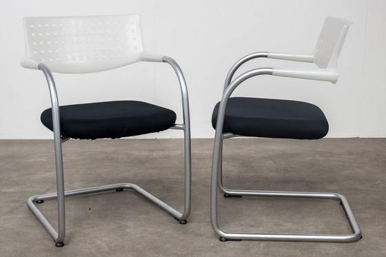 Image 1 of Vitra Visavis cantilever chair