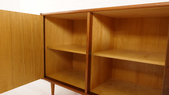 Image 1 of Swedish wall cupboard | audio furniture | Teak | 100 cm