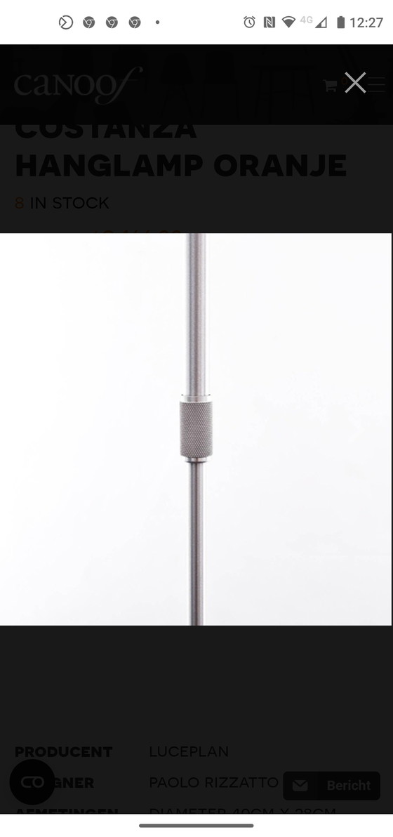 Image 1 of Lampe suspendue Luceplan Constanza