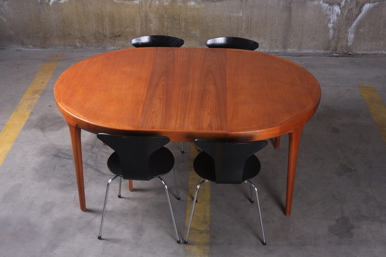 Image 1 of Faarup Ib Kofod Larsen round dining table