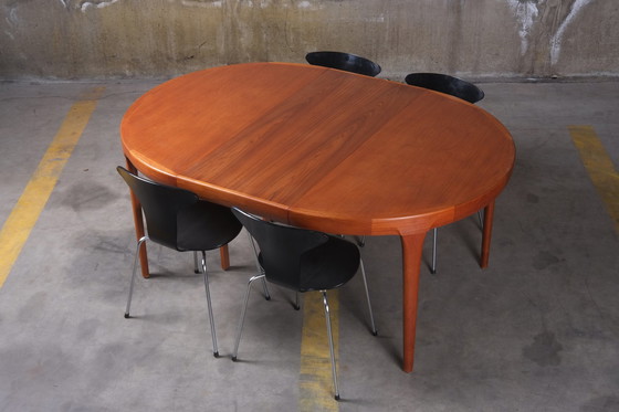 Image 1 of Faarup Ib Kofod Larsen round dining table