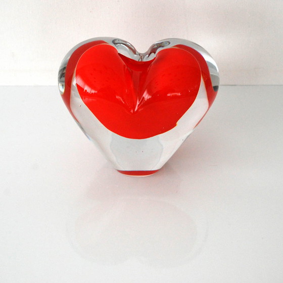 Image 1 of Mesh Heart Vase