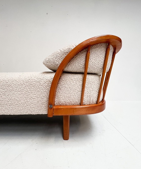 Image 1 of Reupholstered Daybed From Adolf Wrenger, 1950'S