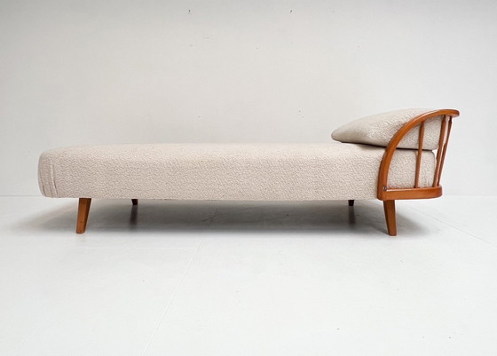 Image 1 of Reupholstered Daybed From Adolf Wrenger, 1950'S