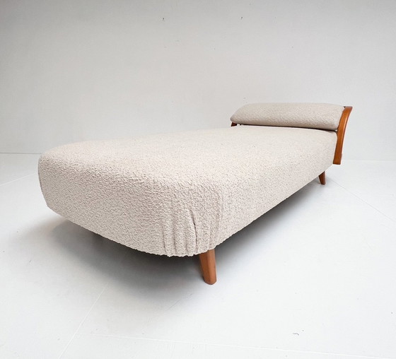 Image 1 of Reupholstered Daybed From Adolf Wrenger, 1950'S