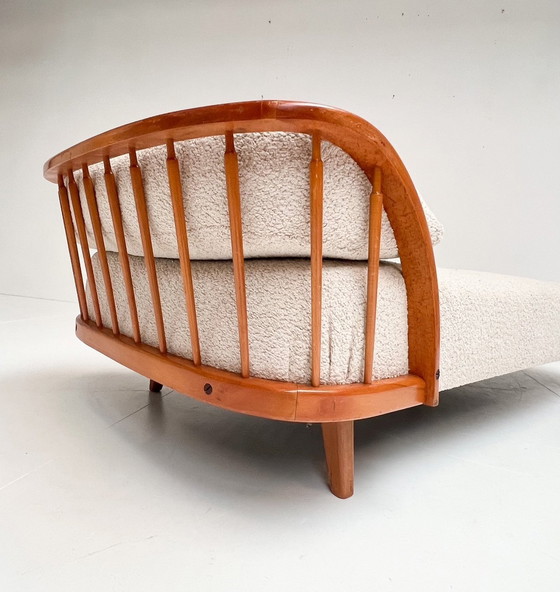 Image 1 of Reupholstered Daybed From Adolf Wrenger, 1950'S