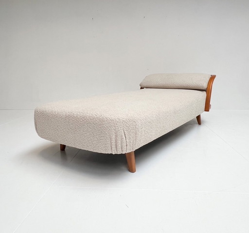 Reupholstered Daybed From Adolf Wrenger, 1950'S