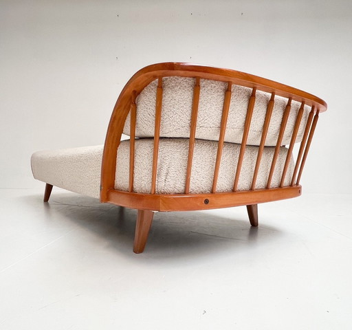 Reupholstered Daybed From Adolf Wrenger, 1950'S