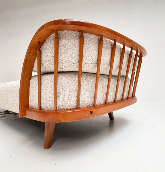 Image 1 of Reupholstered Daybed From Adolf Wrenger, 1950'S