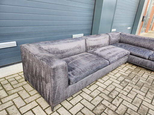 B&B Italia Michel Club Corner Sofa - Velours