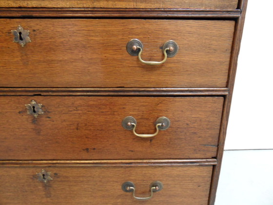 Image 1 of Antique oak chest of drawers