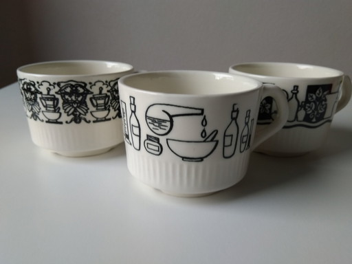 Royal Goedewaagen Holland 3 Vintage Heads