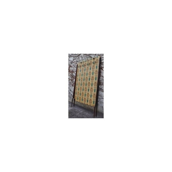 Image 1 of Vintage mahogany coat rack by Paolo Buffa, Italy 1950