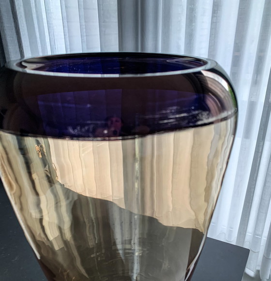 Image 1 of Grande vaso ambrato