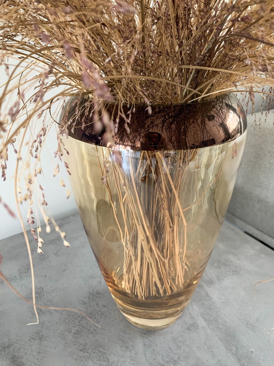 Image 1 of Grande vaso ambrato