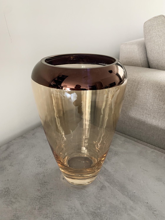 Image 1 of Grande vaso ambrato