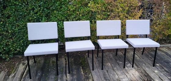 Image 1 of 4X Lensvelt Gerrit Veendaal 101 Chairs