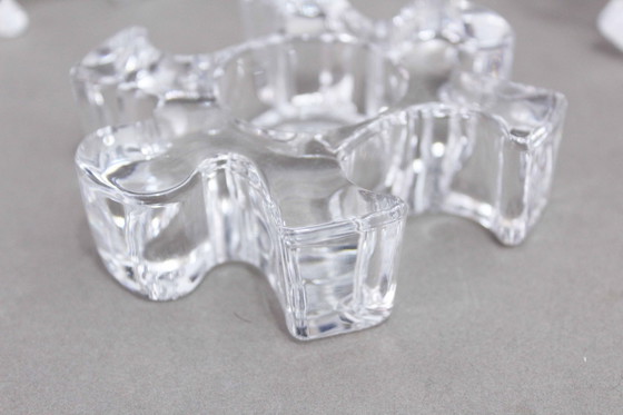 Image 1 of Set Of 4 Modular Glass Candleholders