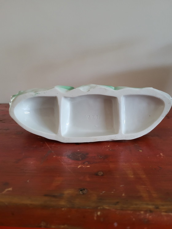 Image 1 of Figurine de tigre, Vintage, céramique et peinture à la main, 1980