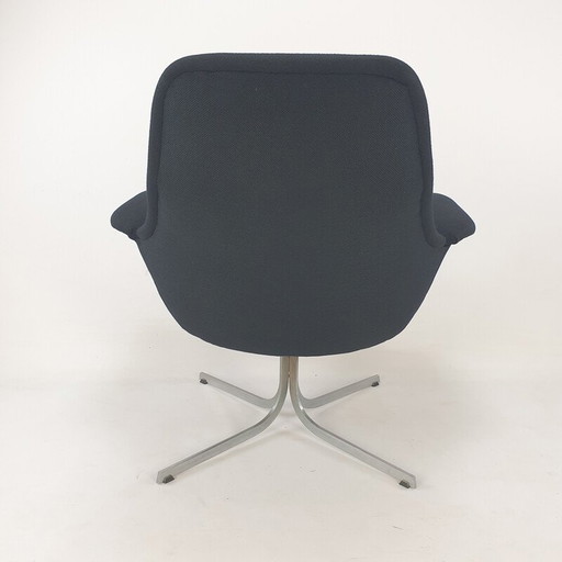 Vintage Tulipe armchair in wood and metal by Pierre Paulin for Artifort, 1960