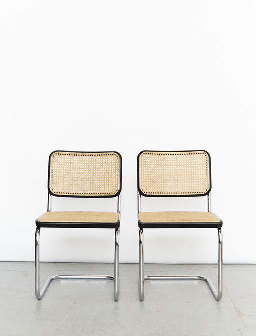 Cantilever S32 Chairs By Marcel Breuer For Thonet, Set Of 2