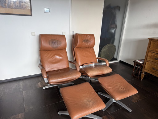 Set of Two Berg Furniture NASA Armchairs