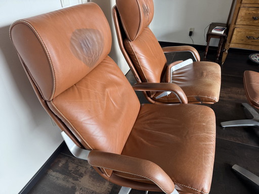 Set of Two Berg Furniture NASA Armchairs