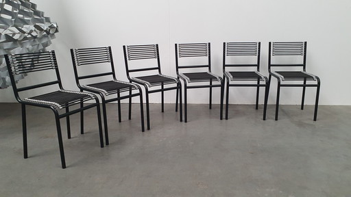 6X Rene Herbst Sandows Chair Bauhaus