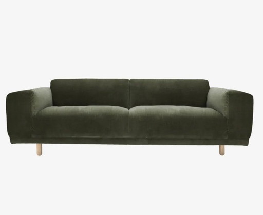 Sofa Sissy Boy 3-Seater + Hocker - "Sir"