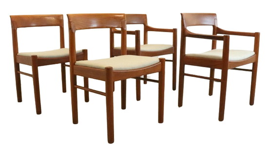 Image 1 of 4x Bramin dining chair 'Jersore' vintage