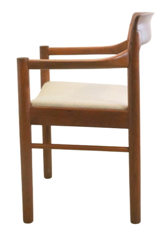 Image 1 of 4x Chaise de salle à manger Bramin 'Jersore' vintage