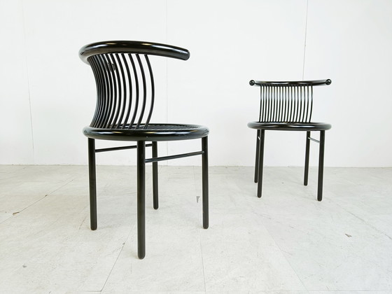 Image 1 of Set of 6 Vintage "CIRCO" Chairs by Jutta & Herbert Ohl for Lübke 1980s