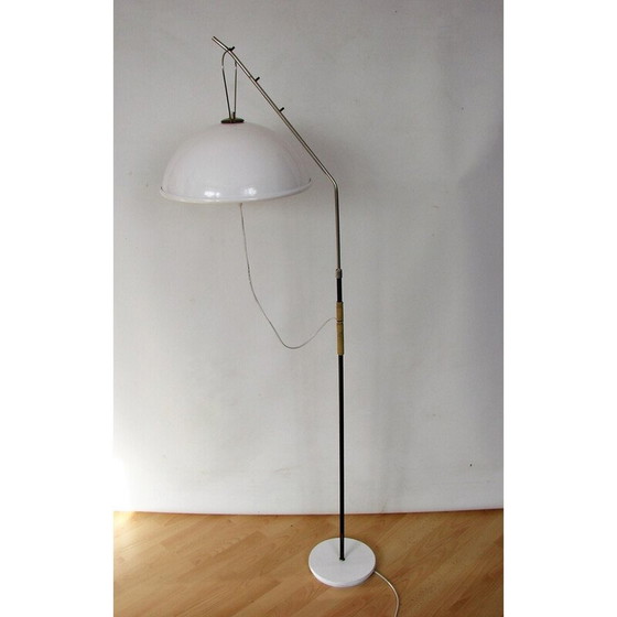 Image 1 of Vintage metal and acrylic floor lamp