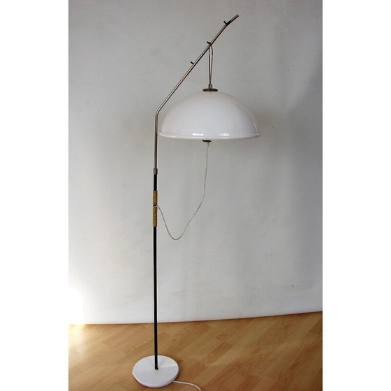 Image 1 of Vintage metal and acrylic floor lamp
