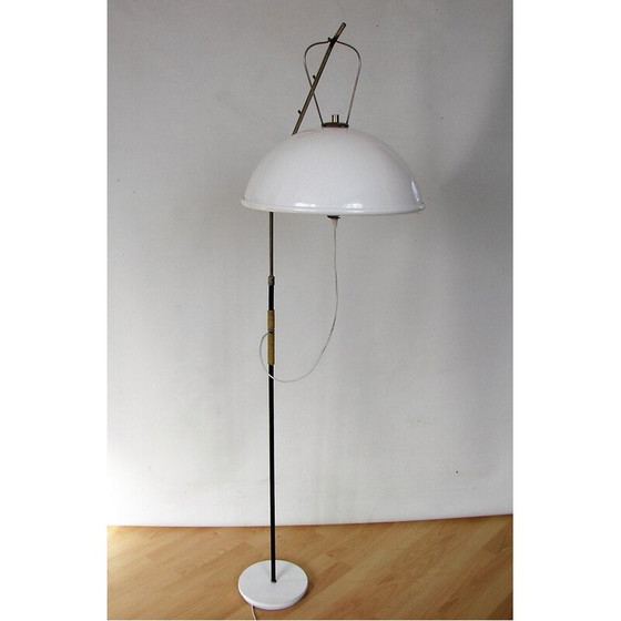 Image 1 of Vintage metal and acrylic floor lamp